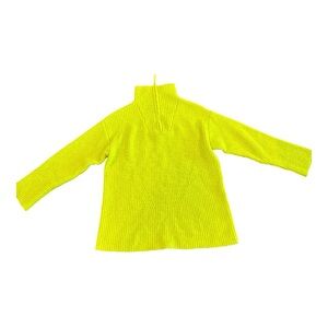 Smash + Tess Yellow Cowl Neck Sweater